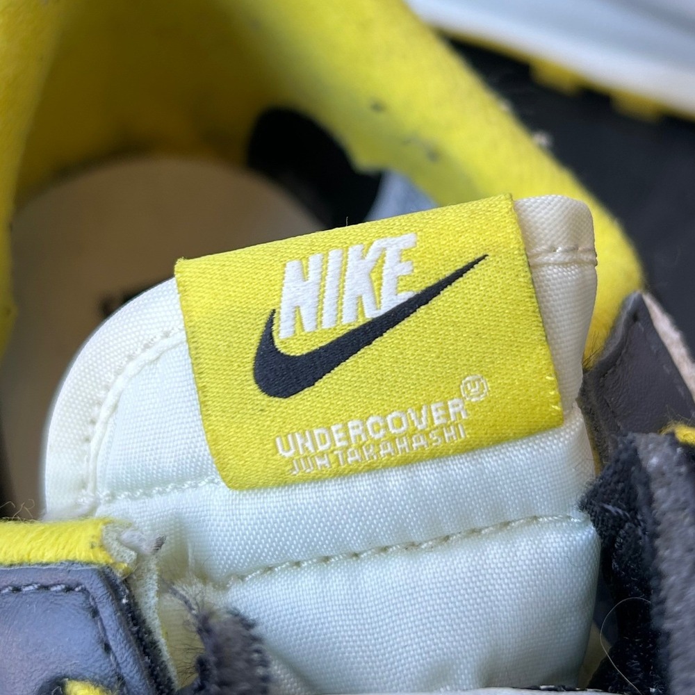 Nike x Sacai x Undercover LDWaffle Black Bright Citron DJ4877-001 Mens Size 10.5 - Picture 10 of 15